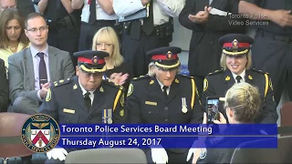 Toronto Police Services Board Meeting | LiveStream | Thurs Aug 24th, 2017, 1pm