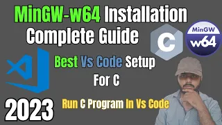 VS Code Setup For C programming | Install MinGW-w64 Compiler And Run C Program In Vs Code