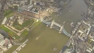 Helicopter Flight over London