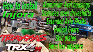 Traxxas  Trx4M Bronco Installing Injora upgrades #TraxxasTrx4M #injora