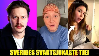 REAGERAR PÅ SVENSKA TIK TOKS! 🇸🇪 | Sveriges svartsjukaste tjej