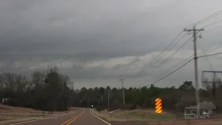 12-23-2015 Holly Springs, MS - Large Rain Wrapped Tornado