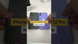 iphone 12 Pro  vs iphone 12 #short   #kpbr