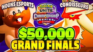 $50,000 EU GRAND FINALS Nouns Esports Vs Conoisseurs | Pokemon Unite