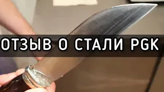 Отзыв на сталь PGK.