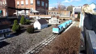 Riding the Kids Train at the B&O Railroad Museum