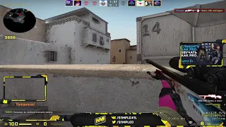 s1mple with the impressive scout 4k in FPL