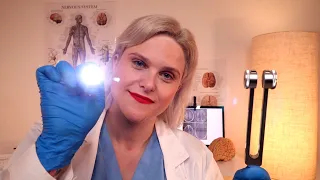 A Detailed ASMR Neurological Exam: VERY Realistic & SUPER Relaxing