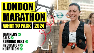 London Marathon 2024 Race Day Essentials | What To Pack!