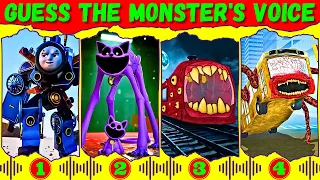 Guess The Scary Monster Voice Skibidi Thomas Toilet, CatNap, Train Eater, Bus Eater Coffin Dance