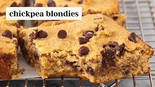 Chickpea Blondies - Vegan & Gluten-Free