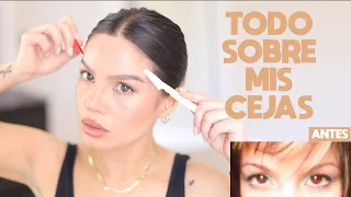 HOW TO GROOM + SHAPE YOUR EYEBROWS! (super easy + at home) | Maiah Ocando