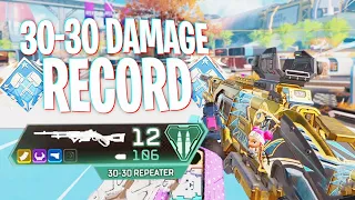 I Set my NEW Damage Record with the 30-30 Repeater! - Apex Legends Season 9