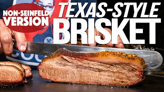 TEXAS STYLE SMOKED BRISKET AT HOME (NON REVERSE VERSION) | SAM THE COOKING GUY