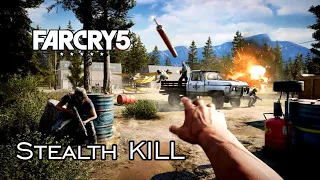 FAR CRY 5 Stealth Kills (Outpost, Hostage Rescue) #farcry5