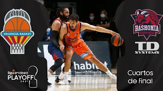 Valencia Basket - TD Systems Baskonia (87-86) RESUMEN | Playoff Liga Endesa 2021