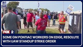 Some GM Pontiac workers on edge, but resolute with UAW Standup Strike order