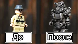 How to make a cool T-60 fallout from Lego yourself