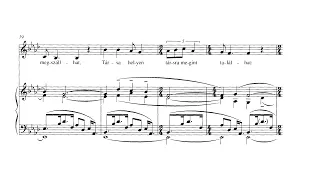 György Ligeti - Öt Arany-dal (Five Arany songs) (1952) (audio + score)