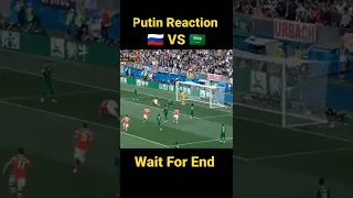 Putin Reaction #football #viral #foryou #fifa #putin #shorts