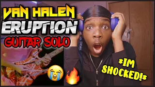 Van Halen Got Me EMOTIONAL. Van Halen Eruption Guitar Solo REACTION! (FIRST EVER REACTION!!!)