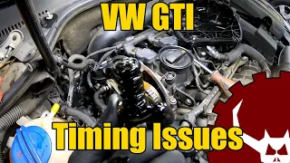 GTI Runs Rough Timing Issue Cam Crank Correlation P0016