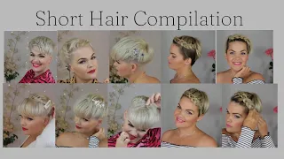 Compilation of Short Hair Videos | SALIRASA