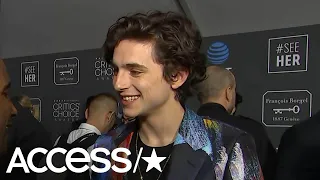 Timothée Chalamet Hilariously Reacts To An Old Video Of Him 'Geeking Out' About Cardi B | Access