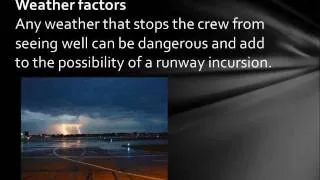 Aviation English Runway Incursion