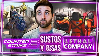 🔴 SUSTOS y RISAS en LETHAL COMPANY y Counter Strike 2!