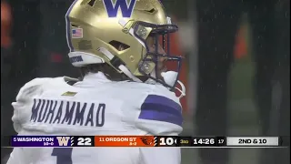 Jabbar Muhammad vs Oregon State 2023 👎👎