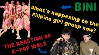 Korean Singers Surprised to See Philippine Girl Group Singers [BINI]