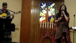 Michelle Gold sings "Jerusalem" at concert - 02/04/12