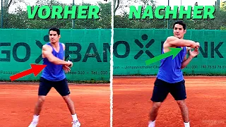 VORHAND TOPSPIN in 3 Schritten VERBESSERN | MeinTennisGame.de