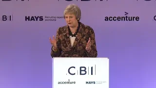 Theresa May tells business leaders: 'Don't just listen to politicians'