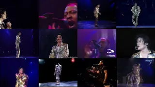 Michael Jackson Stranger in Moscow 12 Live Versions Synced Together