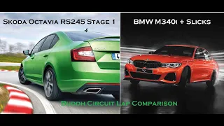 BMW m340i vs Skoda Octavia RS 245 at Buddh International Circuit