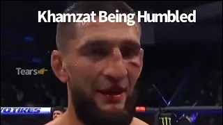 Gilbert Burns gives Khamzat Chimaev a lesson In Humility