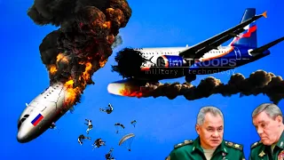 5 minutes ago, the Russian IL-96 plane carrying 2 defense ministers exploded in the air