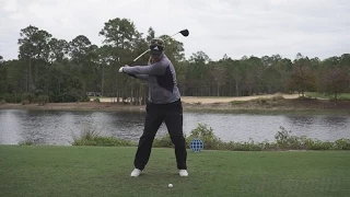 ANNA NORDQVIST - FACE ON DRIVER SWING REG & SLOW MOTION TIBURON GOLF COURSE 2014 CME 1080p HD