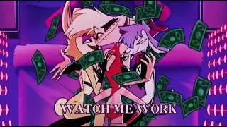 WATCH ME WORK || Angel Dust (Hazbin Hotel) edit || TWs in vid