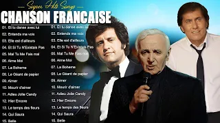 Mike Brant, Michel Sardou, Charles Aznavour, Frédéric François, Pierre Bachelet Musique French