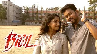 Vijay motivates Reba and makes her come back stronger | Bigil Movie Scenes | Vijay | Nayanthara