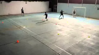 Salida 4-0 en 8 CABNA futsal