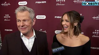 Katharine McPhee & David Foster on HOLIDAY Traditions with Son Rennie (Exclusive)