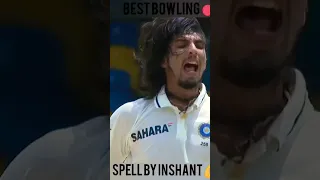 best bowling spell by ishant sharma||#testmatch #ishantsharma #cricket #indvswestindies #wickets ||