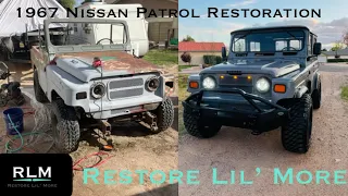 Restoration Slideshow of a 1967 Nissan Patrol!