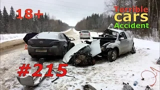 (18+)Смертельные аварии и ДТП. Жесть 2019 #215 / Car Crash 2019 #215