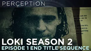 OFFICIAL Marvel Studios' Loki Season 2: Main On End Credits Title Sequence: Episode 1