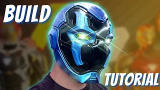 Making a Blue Beetle Helmet out of LIQUID RESIN! | 3D Printing Tutorial |